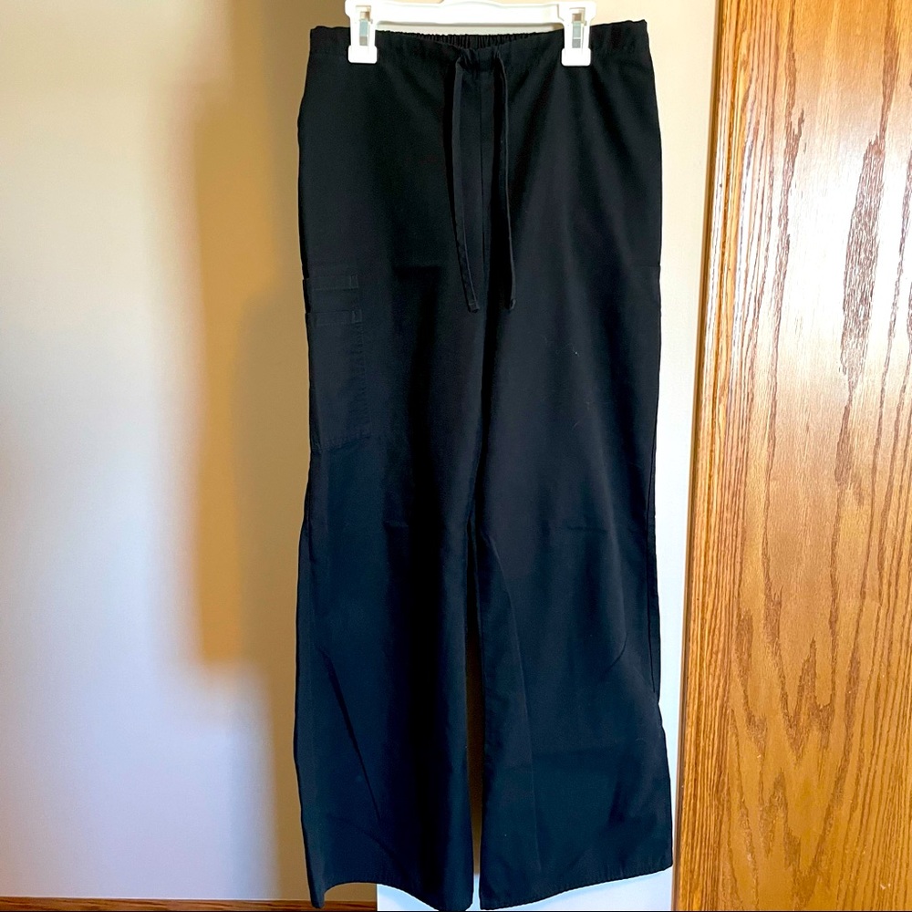 Black Scrub Pants